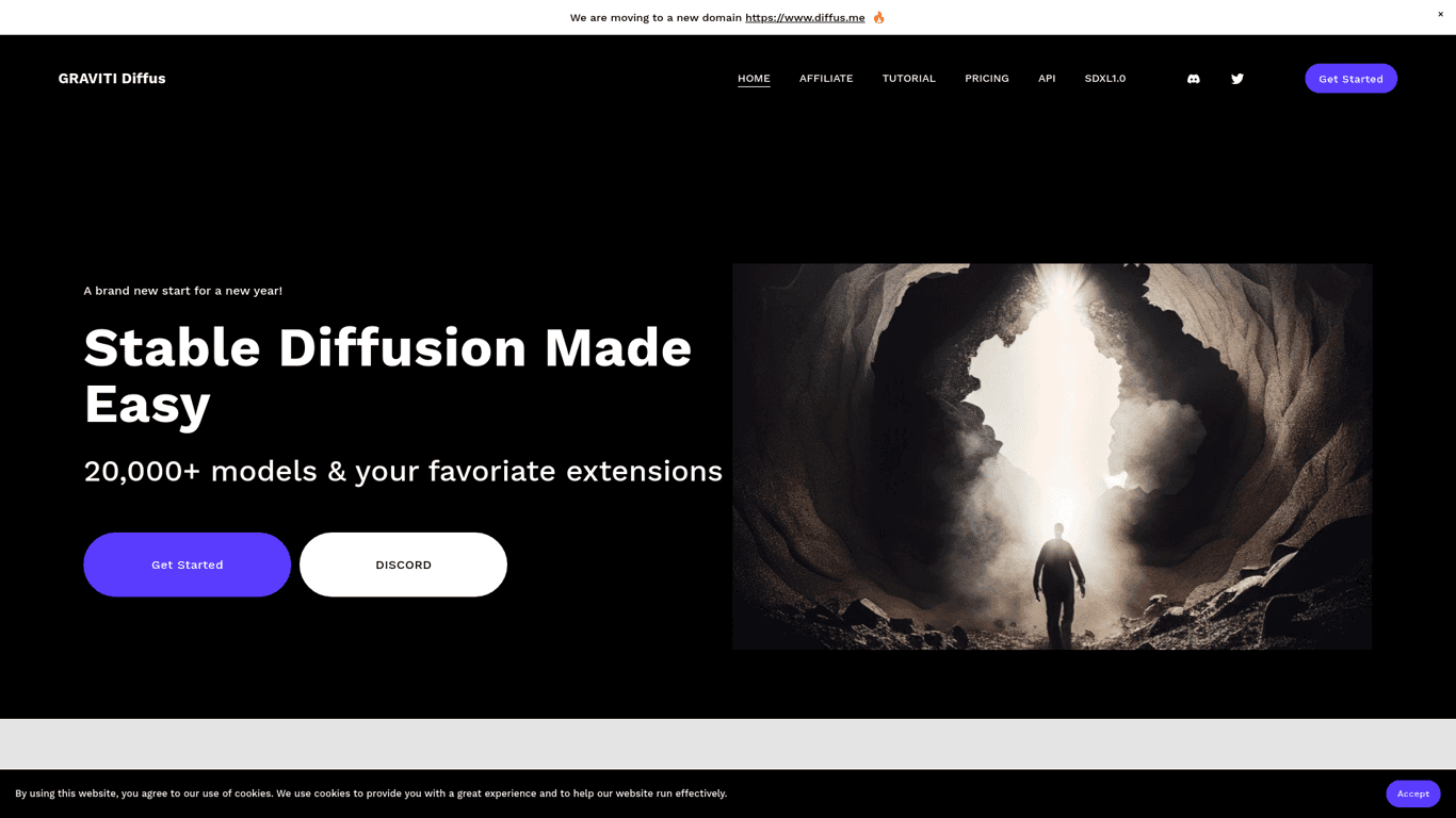 GRAVITI Diffus screenshot