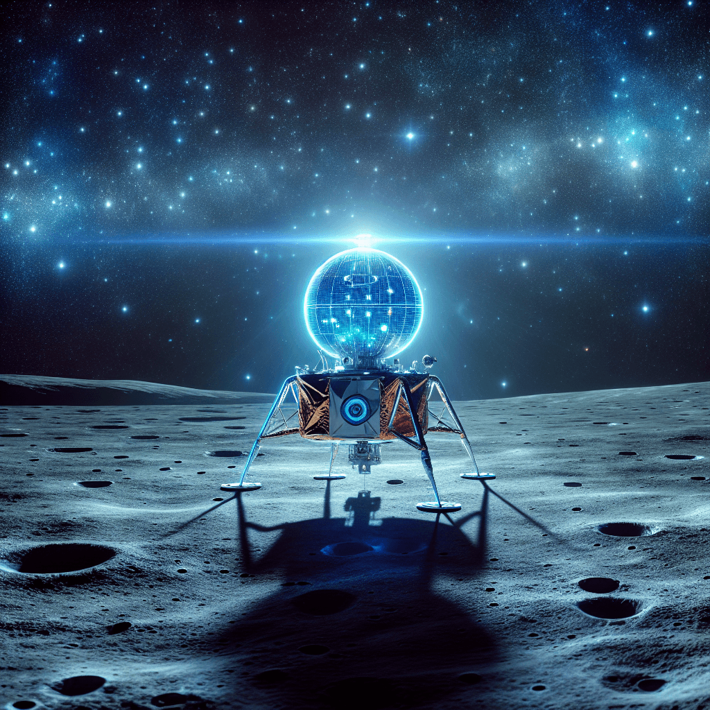 Blue Ghost Lunar Lander Makes Historic Moon Landing with Earth-GPS Tech!