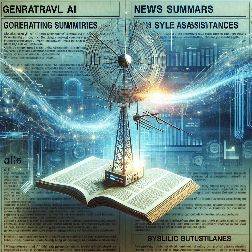 Banner for BBC Adopts Generative AI for News Summaries and Style Assistance