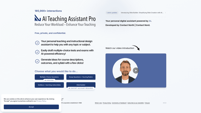 Thumbnail image for AI Teaching Assistant Pro