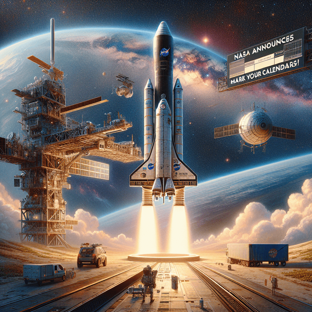 Banner for NASA Announces Upcoming ISS Resupply Mission — Mark Your Calendars!
