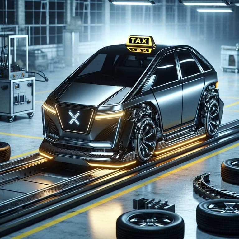 Tesla's Cybercab Steers Away from Tradition: First Robotaxi Rolls off Production Line