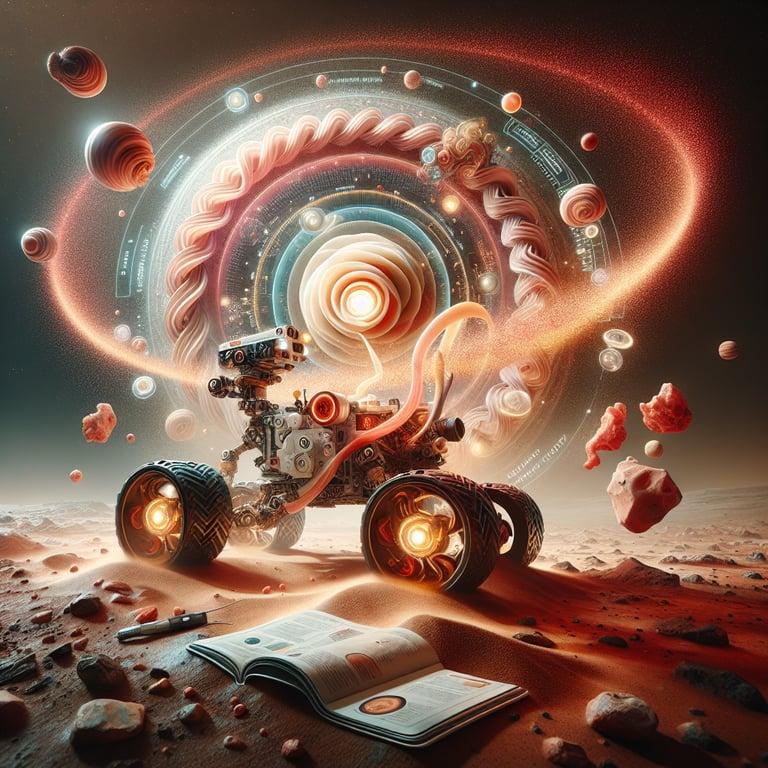 Banner for NASA Sets New Course as Rover Wheels Spin in Martian Dust: A 'Squishy' Surprise