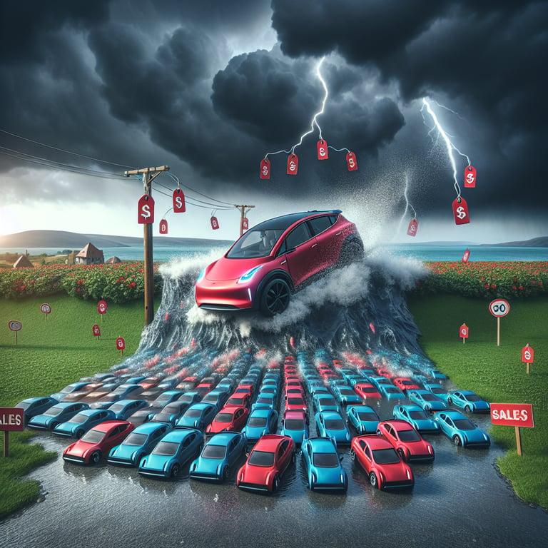 Banner for Tesla Faces Turbulent Times in Europe as Sales Plummet Amidst Fierce BYD Competition