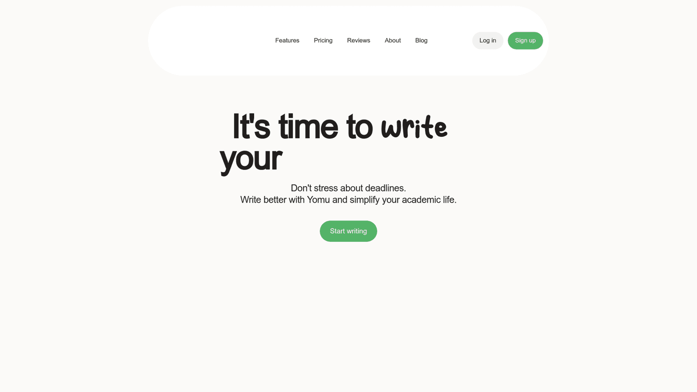 Yomu screenshot