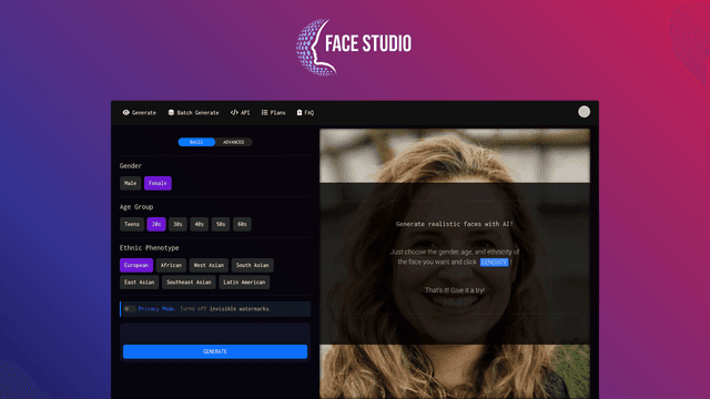 Thumbnail image for Face Studio