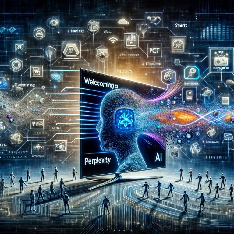 Banner for Say Hello to Smarter TV Time with Perplexity AI on Samsung TVs!