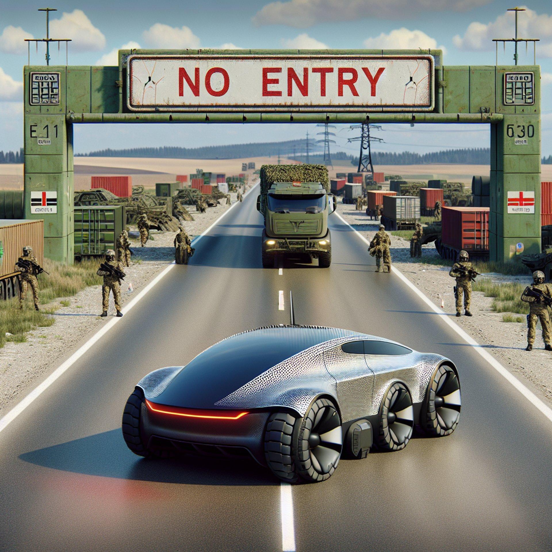 Banner for Tesla Cybertruck Meets a Roadblock: No Entry for U.S. Troops in Germany