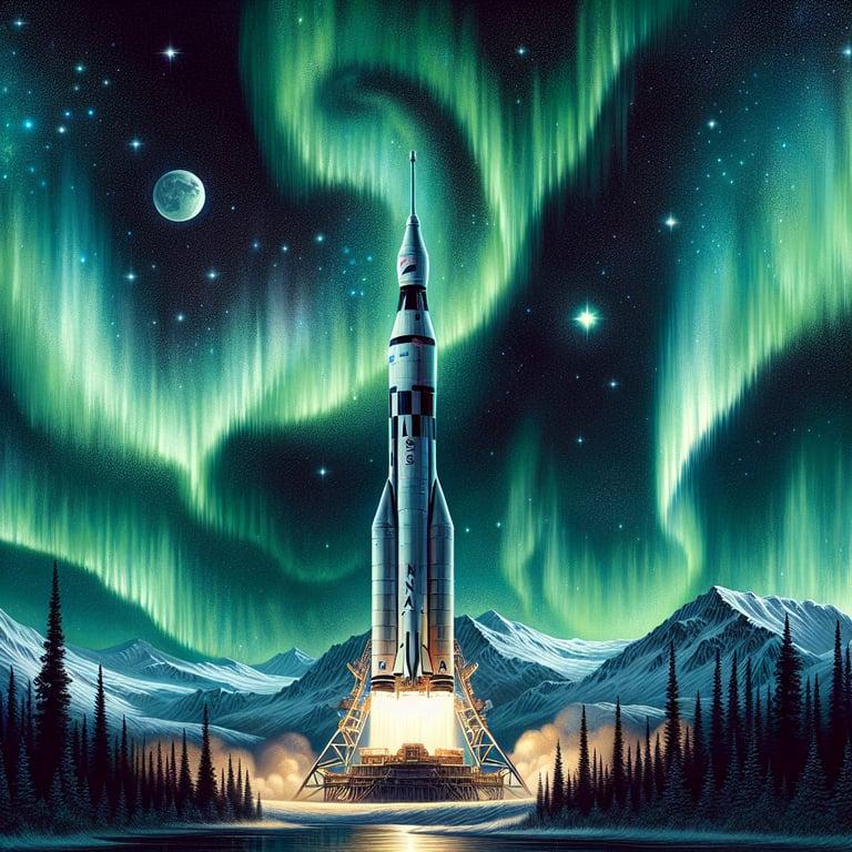 Banner for NASA's Rocket Experiment Lights Up Alaskan Skies with Spectacular Auroras