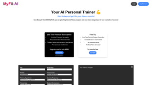 Thumbnail image for Myfit-AI