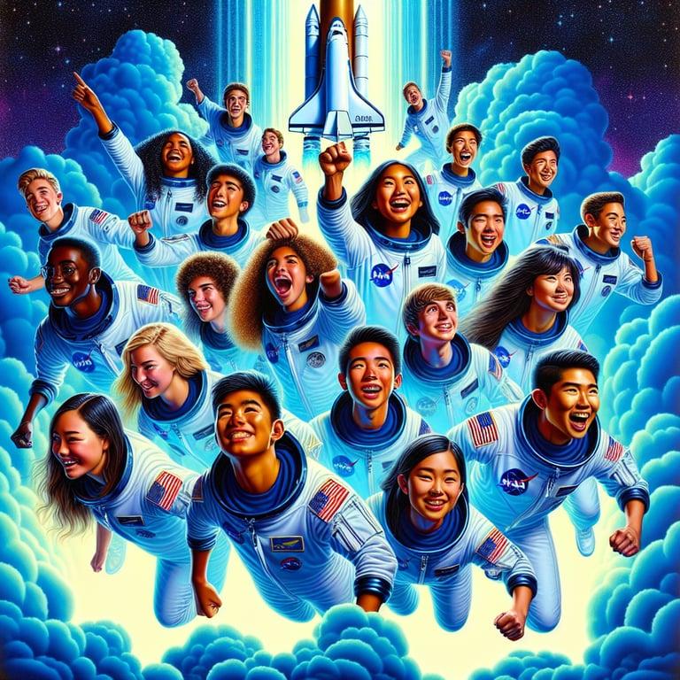 Banner for Hawaiian Teens Soar to New Heights: Graduates of NASA's Aviation Challenge Mach II