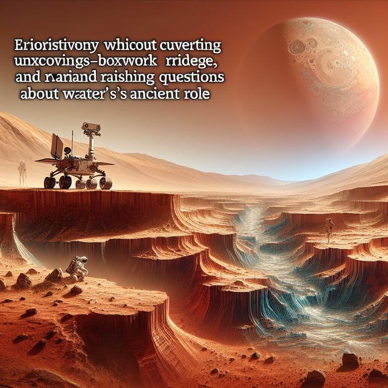 Banner for Curiosity Uncovers Boxwork Ridges on Mars, Raising Questions About Water's Ancient Role