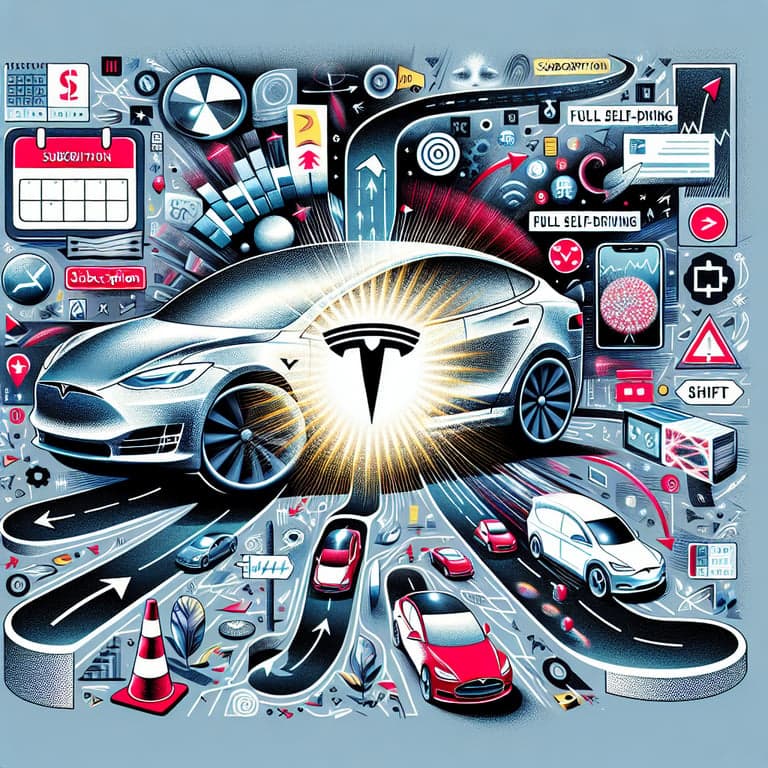 Banner for Tesla Goes Subscription-Only: Musk Shifts FSD Sales Strategy
