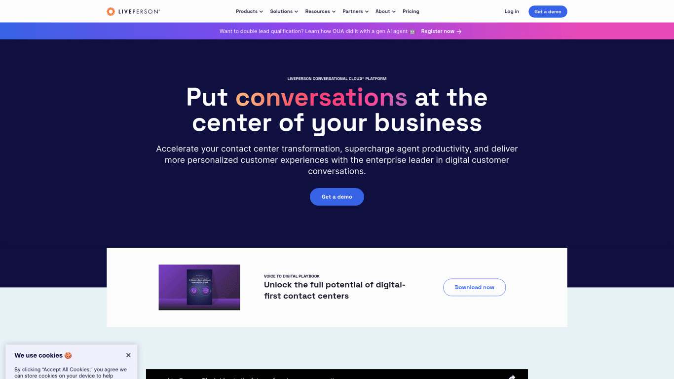 LivePerson screenshot