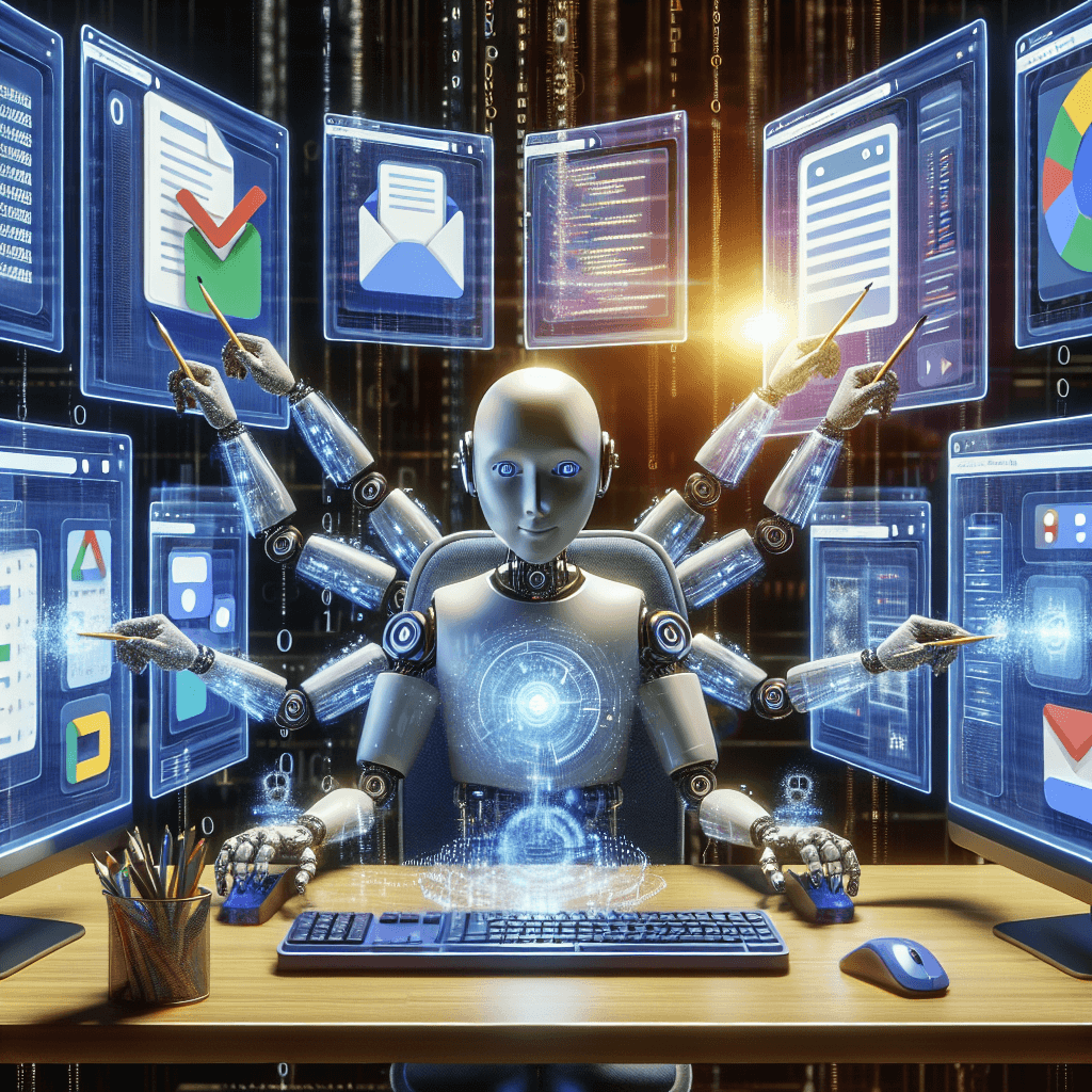 Banner for Anthropic's Claude AI Revolutionizes Workflow with Google Workspace Integration