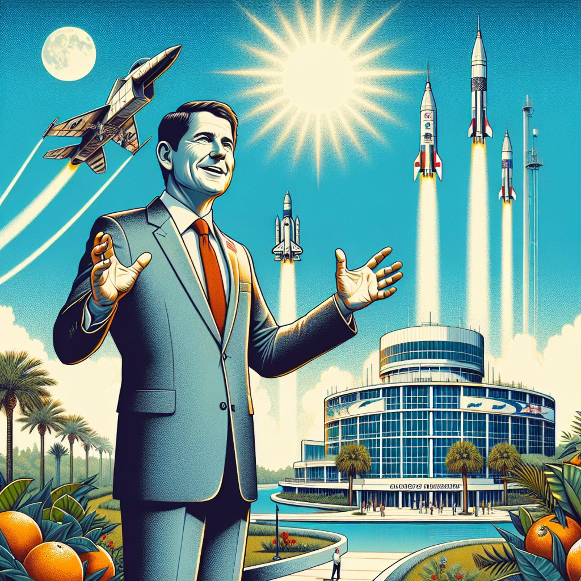 Banner for Florida Congressman Urges Trump to Relocate NASA HQ to the Sunshine State
