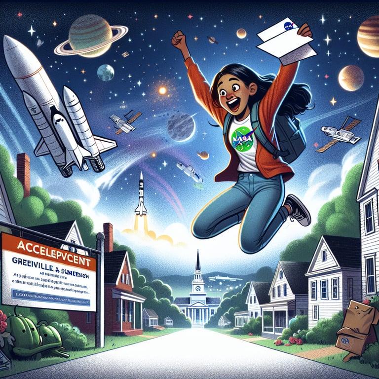 Banner for Local Teen Rocketing to Success: Greenville Student Joins Prestigious NASA Summer Program