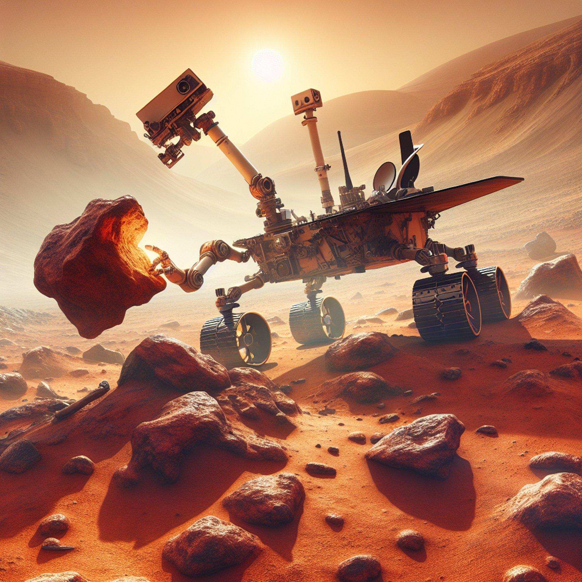 Banner for NASA Perseverance Rover Discovers Mysterious Rock Formations on Mars!