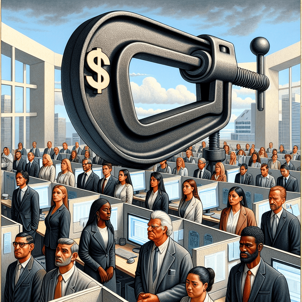 White-Collar Workers Face Major Pay Cuts as Job Market Tightens