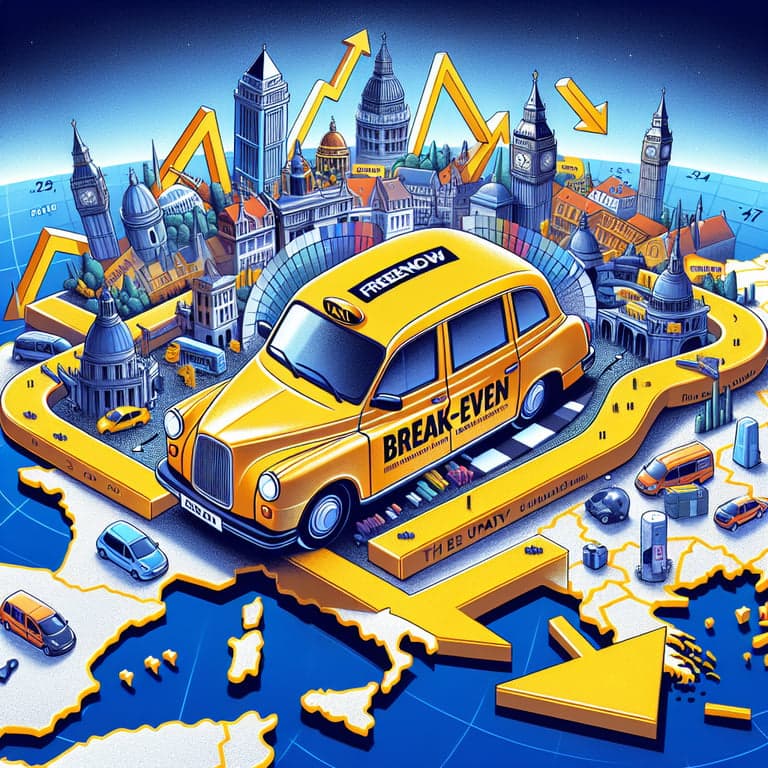 FREENOW Hits Break-Even: A Winning Taxi-First Strategy in Europe's Mobility Market!