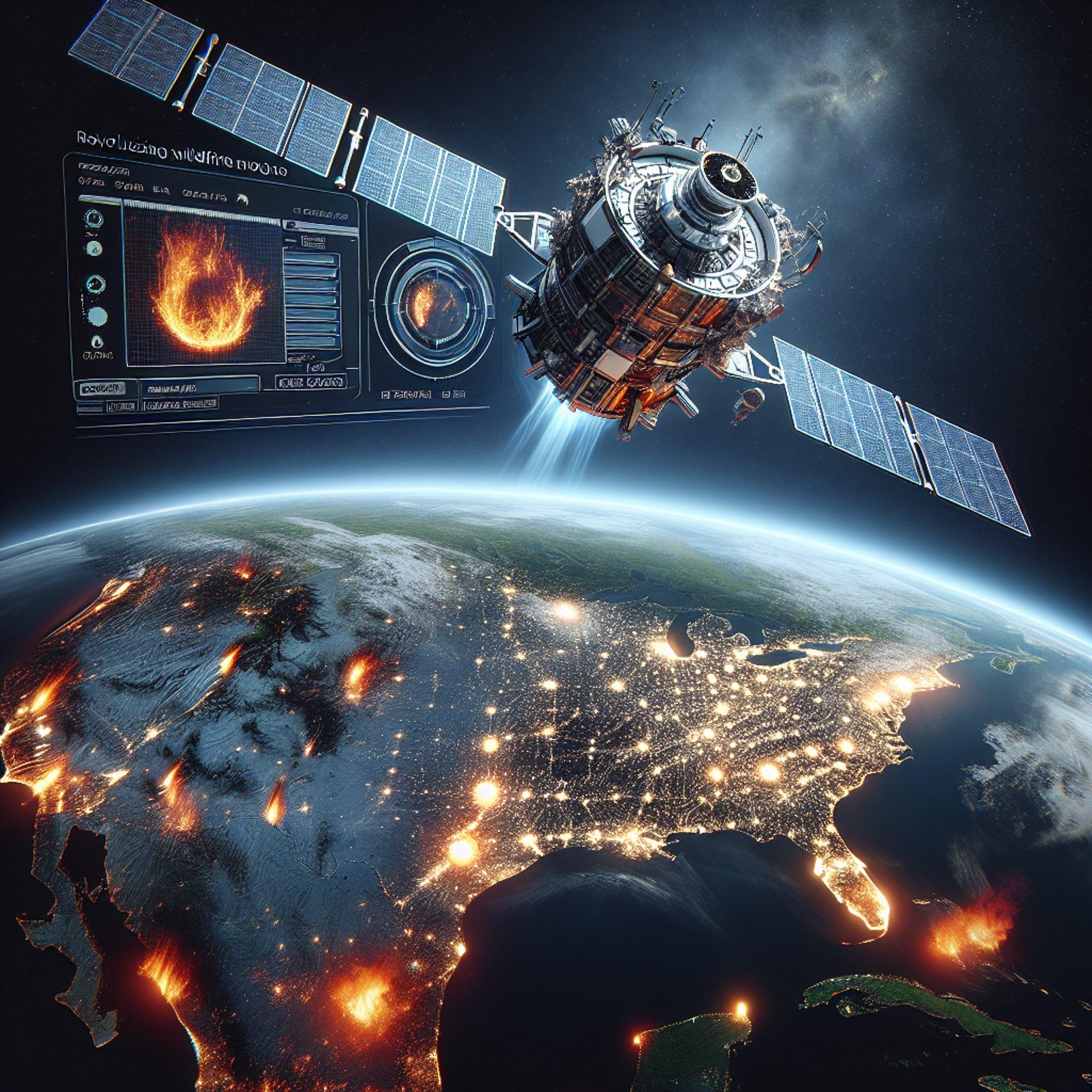 Banner for NASA's FIRMS: Revolutionizing Wildfire Monitoring with Satellite Technology