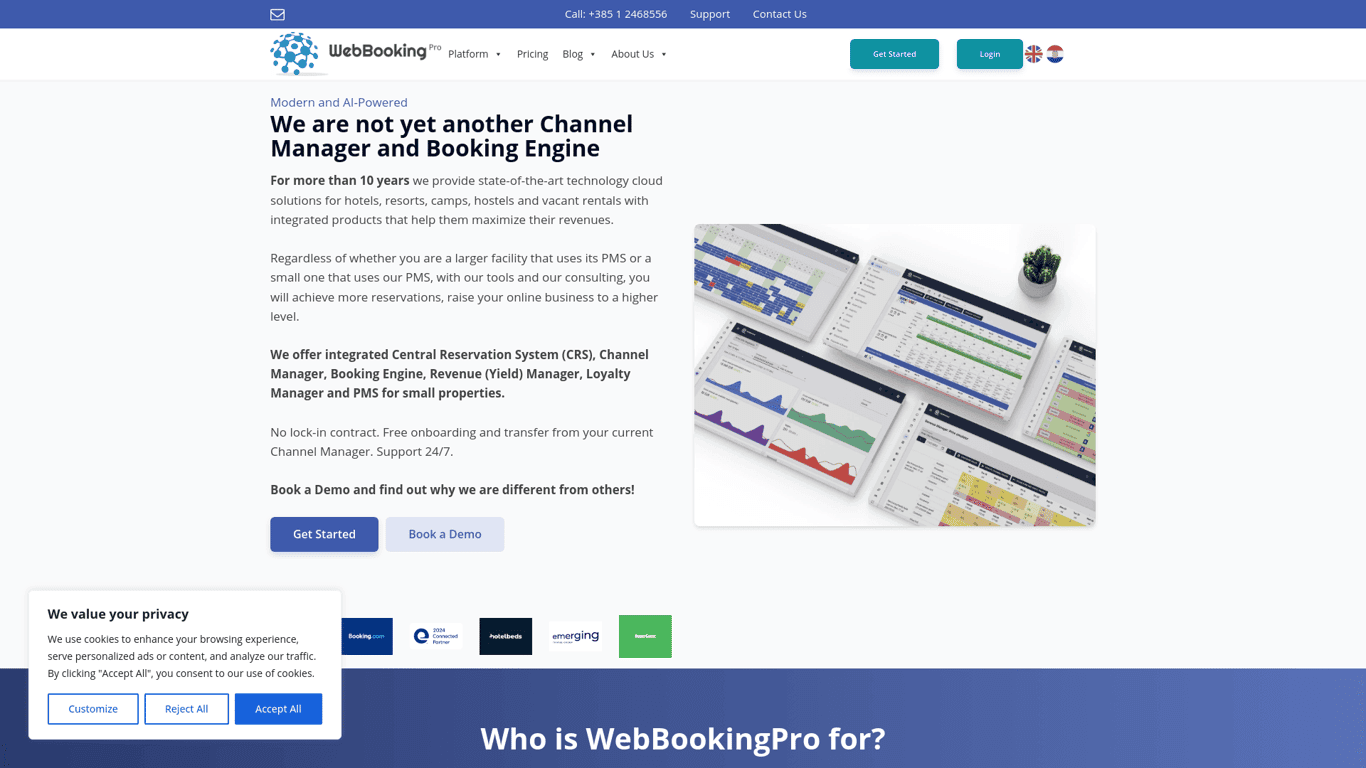 WebBookingPro screenshot