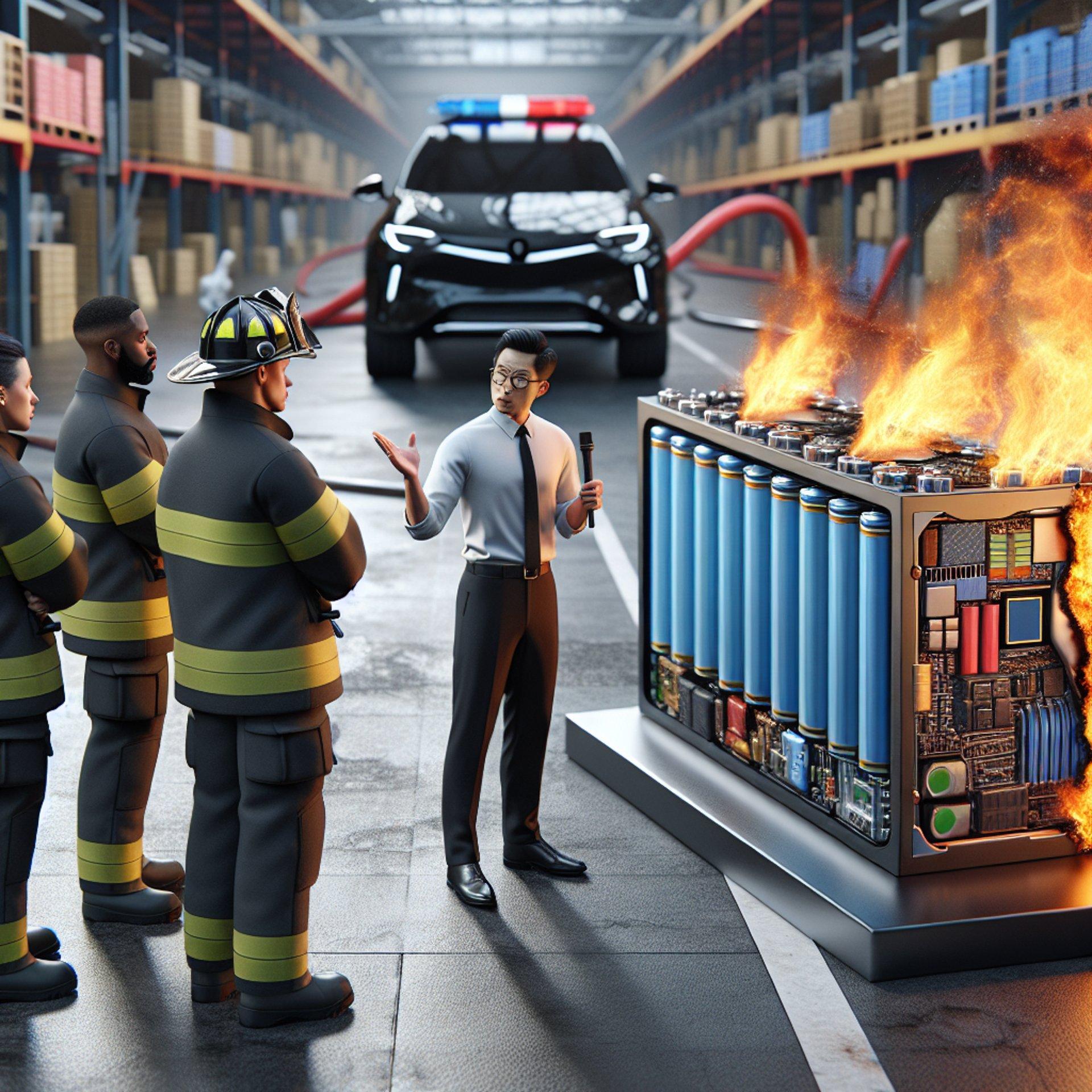 Banner for Tesla Takes Charge: Training Firefighters for Hotter, Longer-Lasting Lithium-Ion Battery Blazes