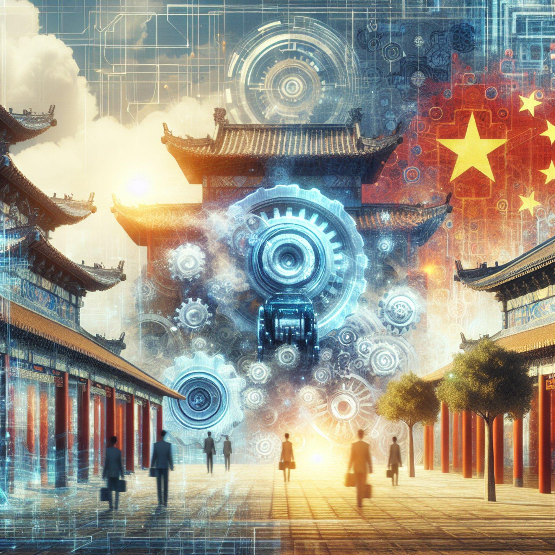 Banner for China's NPC Tackles Economy and AI Amidst Challenges