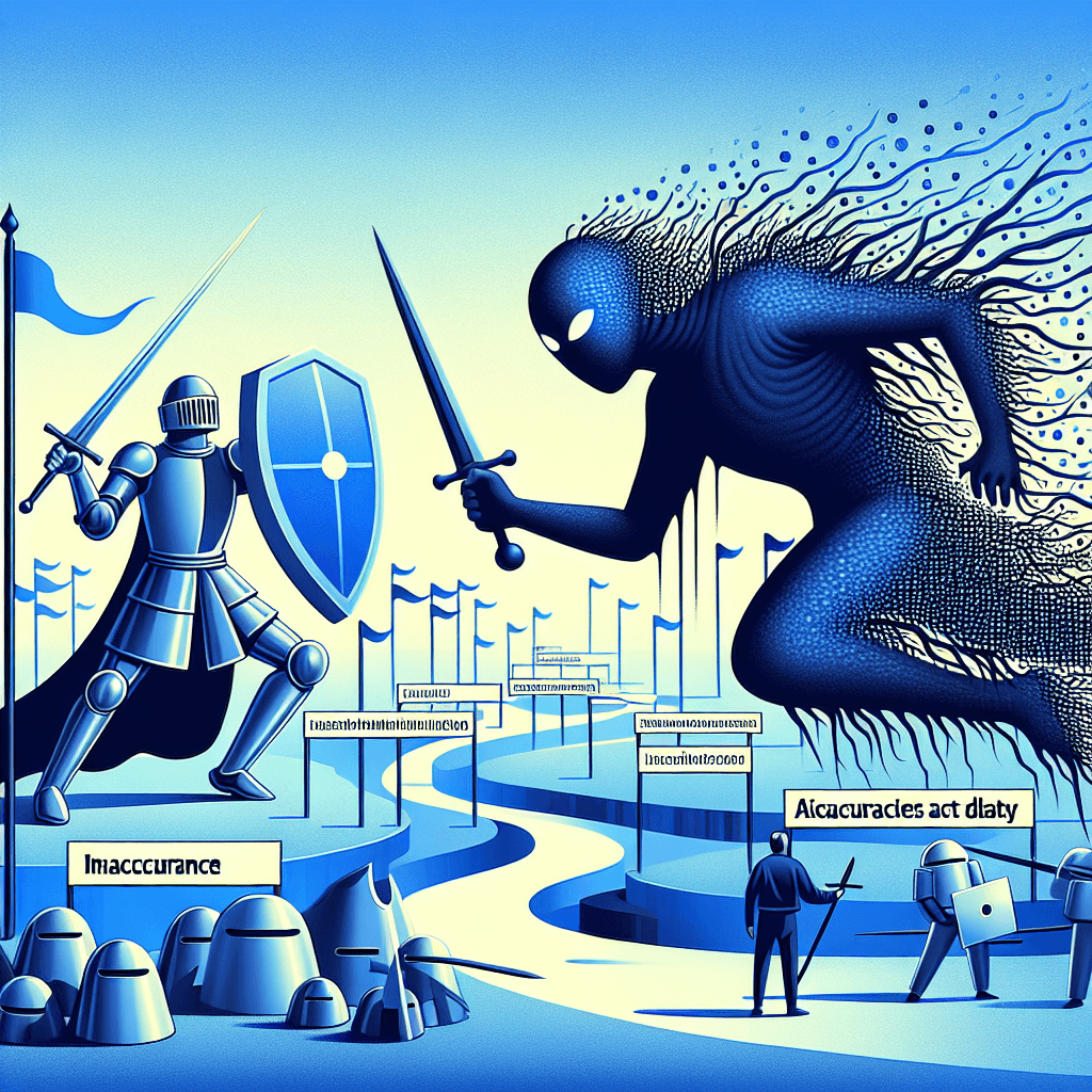 Banner for AI Search Engines: The Battle Against Inaccuracy