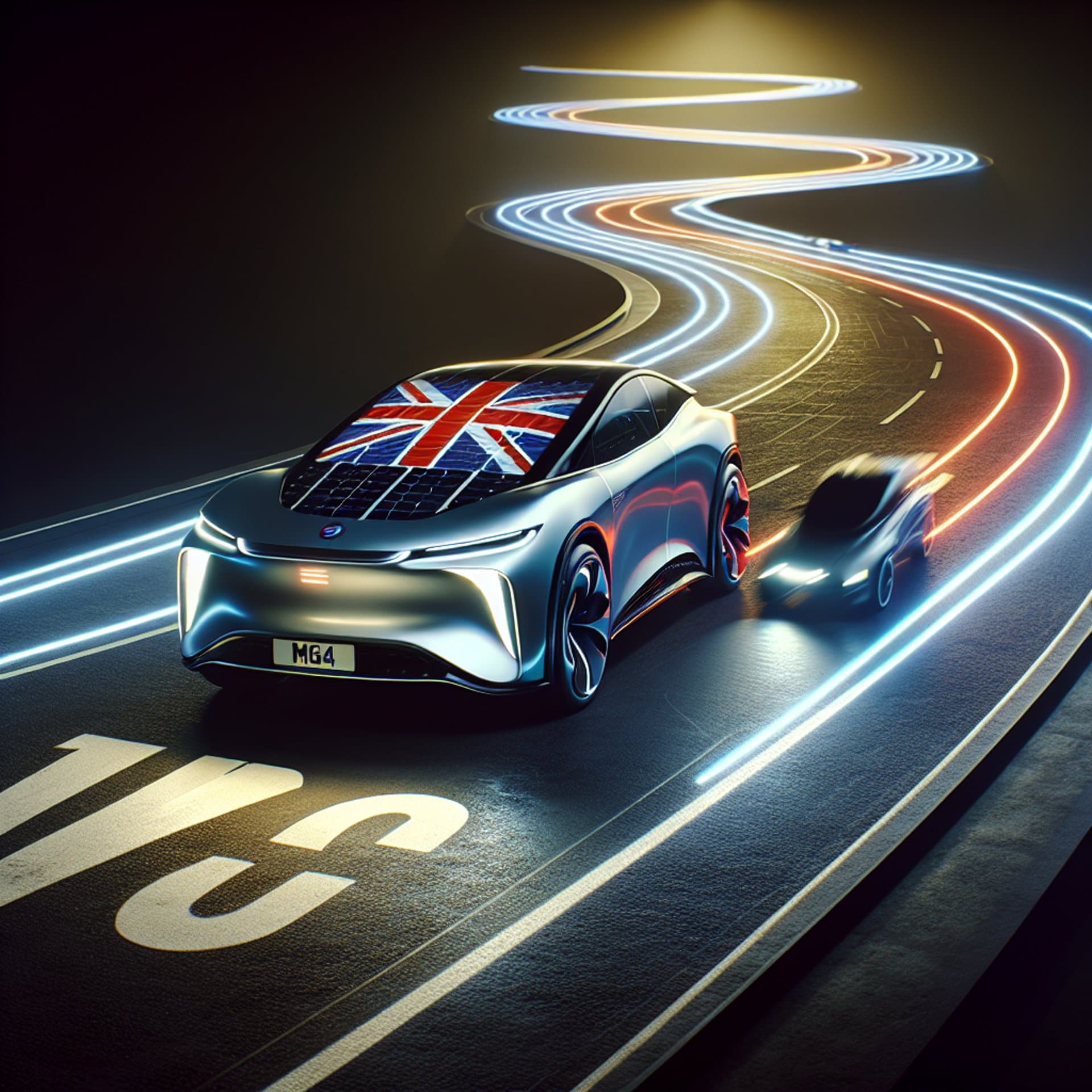 Chinese EV MG4 Steers into UK Market, Challenging Tesla's Road Ahead