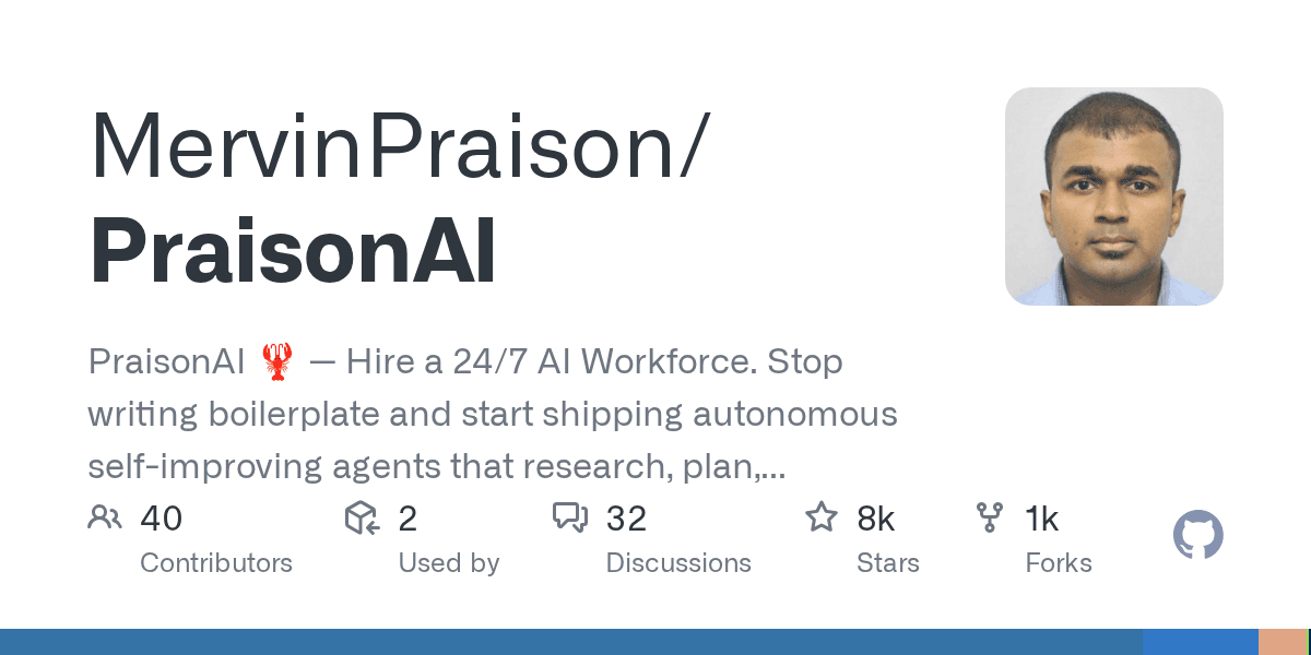 PraisonAI screenshot