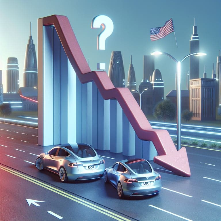 Tesla's January Slide: Sales Slump by 17% in the US, 57% in the UK – What's Behind the Numbers?