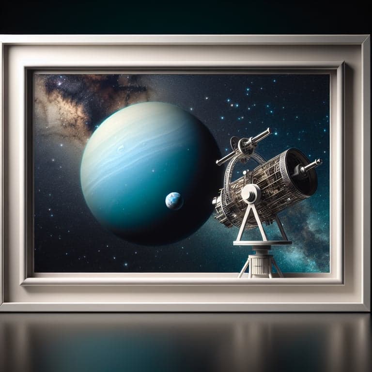 James Webb Space Telescope Unveils a Tiny Moon Around Uranus!