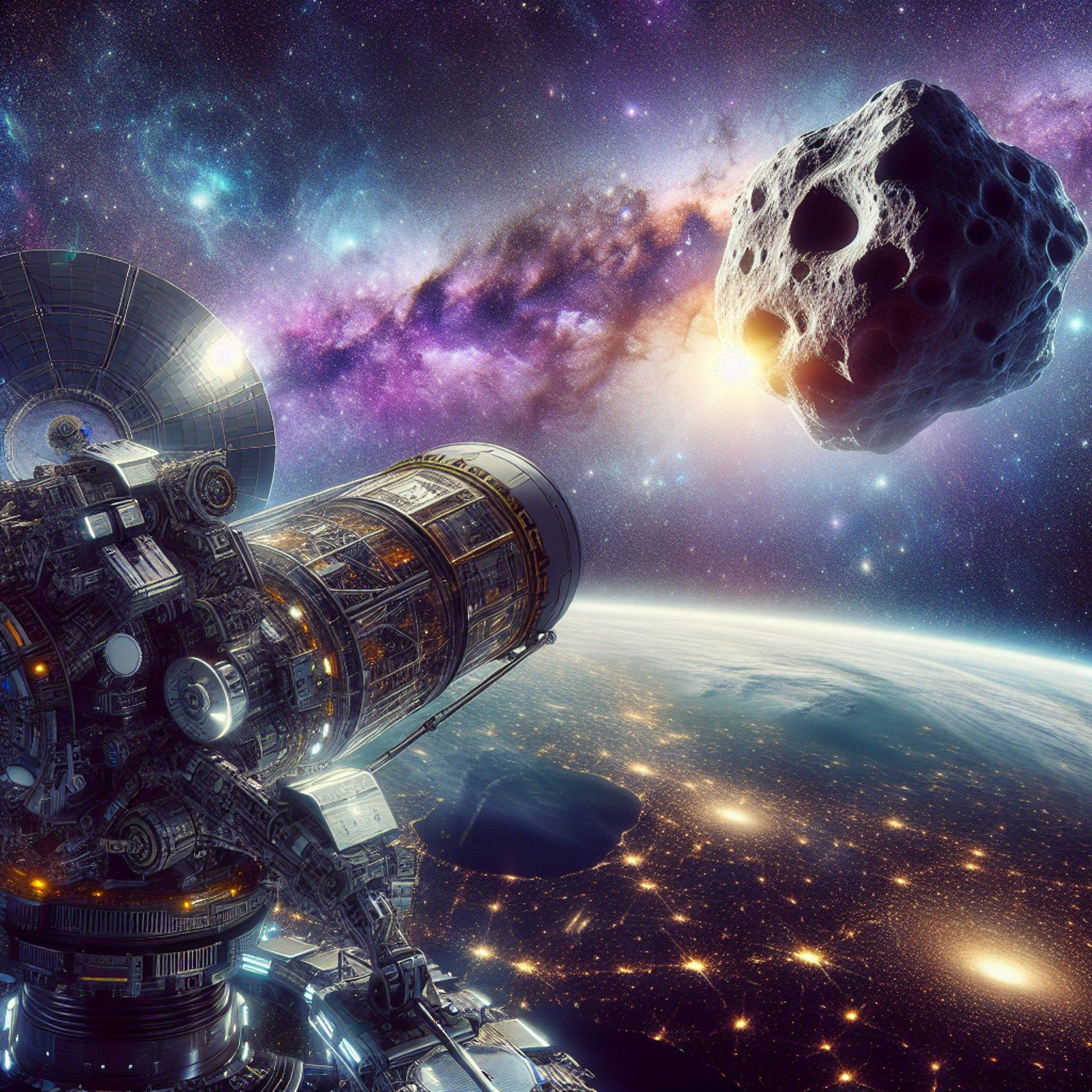 Banner for NASA Takes Aim at Asteroids: Keeping Earth Safe with DART and Tracking Efforts