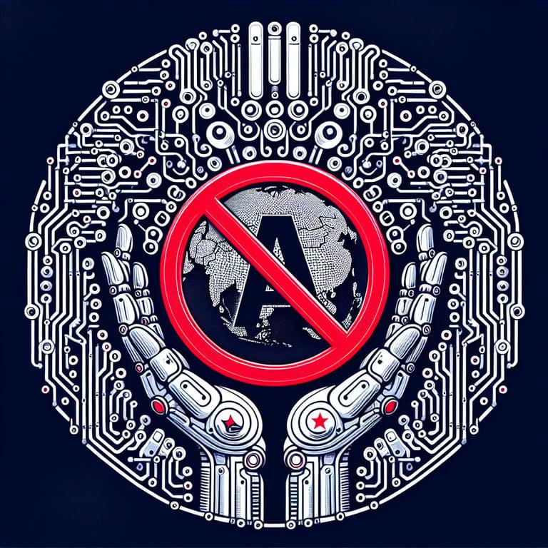 Banner for OpenAI's Bold Move: Bans in China and North Korea to Curb AI Abuse