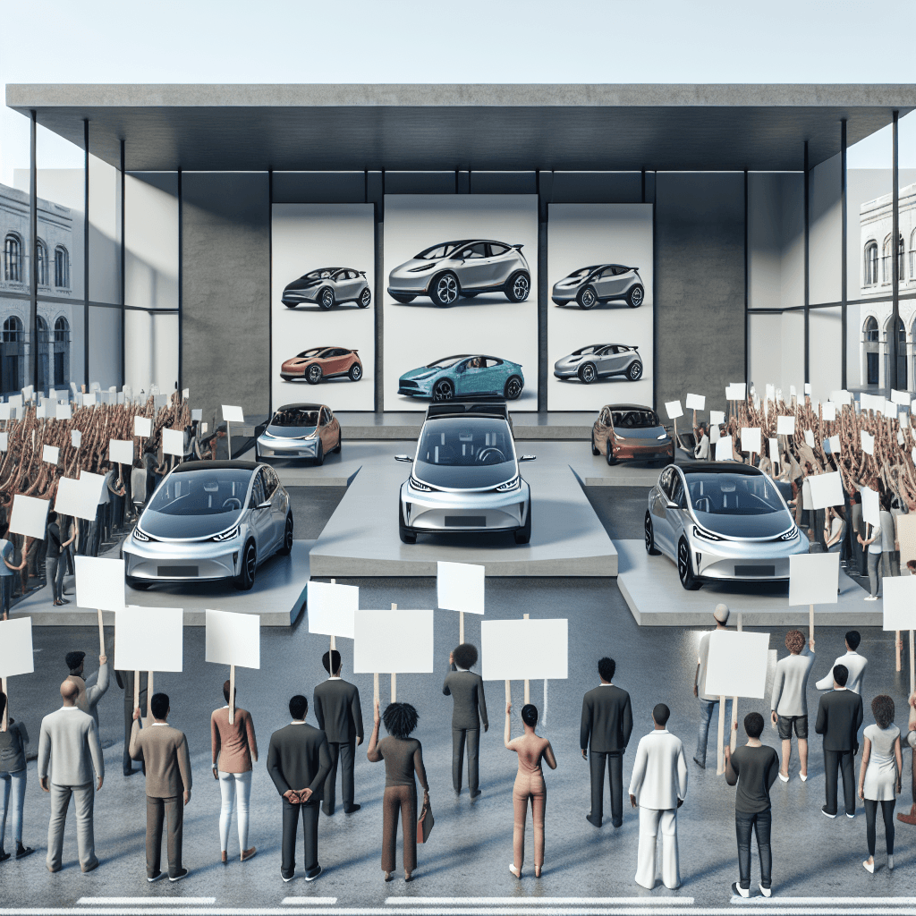 Tesla Showrooms Under Siege: Langley Protesters Challenge Musk-Trump Alliance