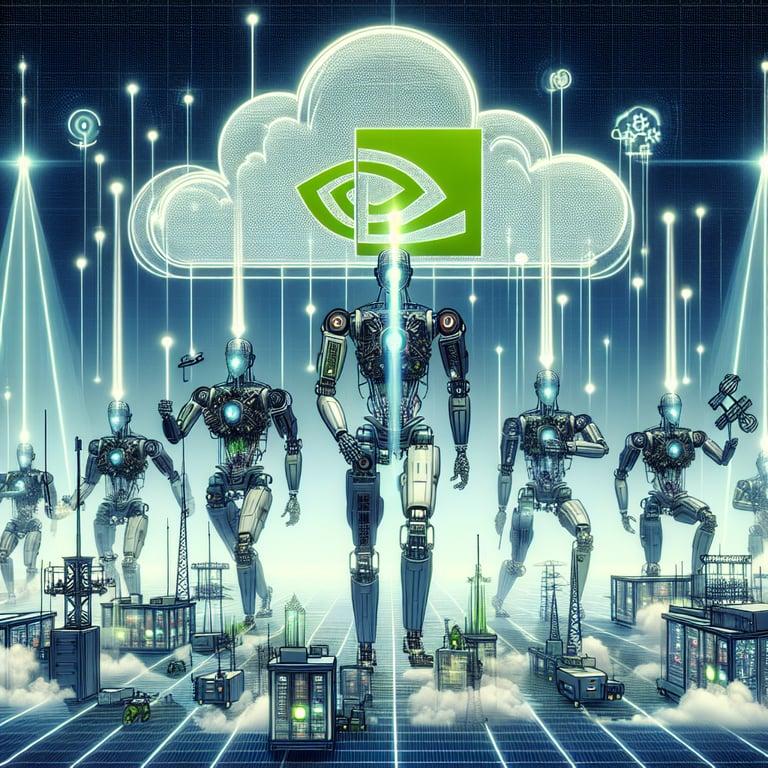 Banner for Nvidia is Revolutionizing Robotics with Cloud-Powered Humanoids
