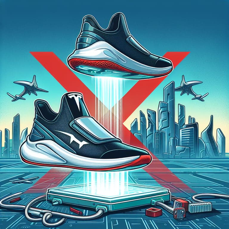 Beware the Deepfake: Tesla Glide Shoes Are Not the Future of Footwear!