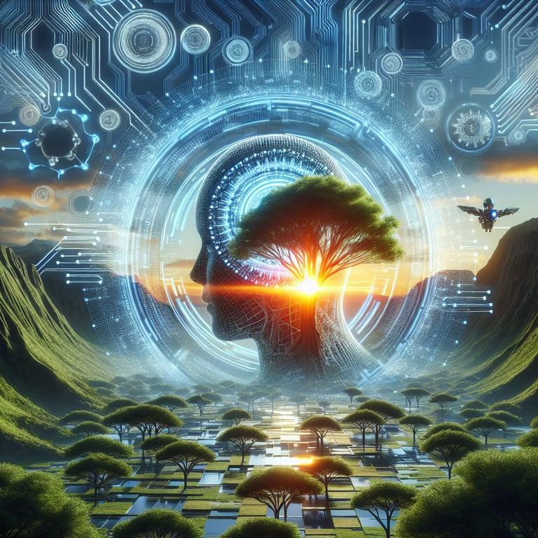 Banner for AI's Role in Enhancing Nature and the Political Landscape