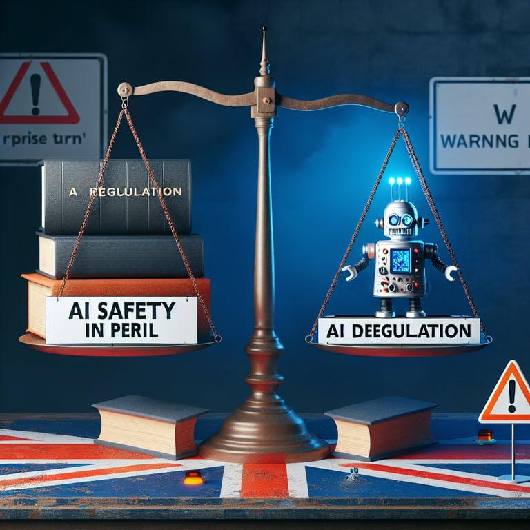Banner for UK Shelves AI Regulation in Surprise Toward US-Style Deregulation — AI Safety In Peril?