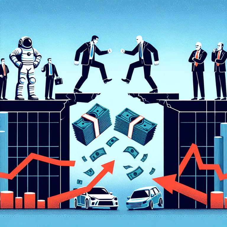 Banner for Elon Musk and Donald Trump Clash Leads to Tesla's $150 Billion Value Nosedive!