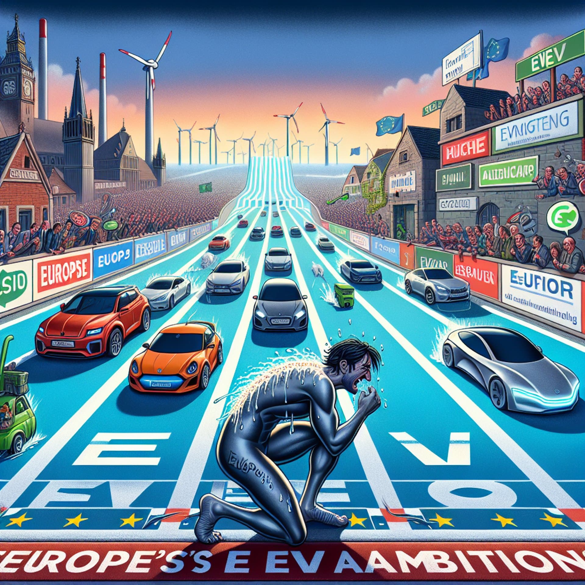 Banner for Europe's EV Ambitions Hit a Snag: Can Carmakers Catch Up?