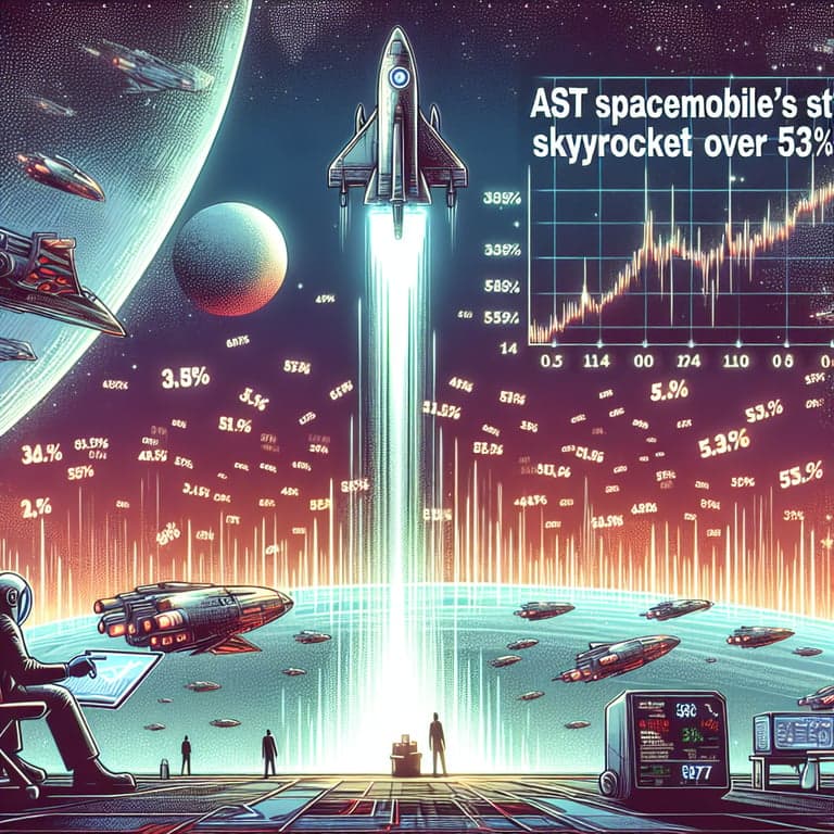 Banner for AST SpaceMobile's Stock Skyrockets Over 53%—Elon Musk's Latest Influence?