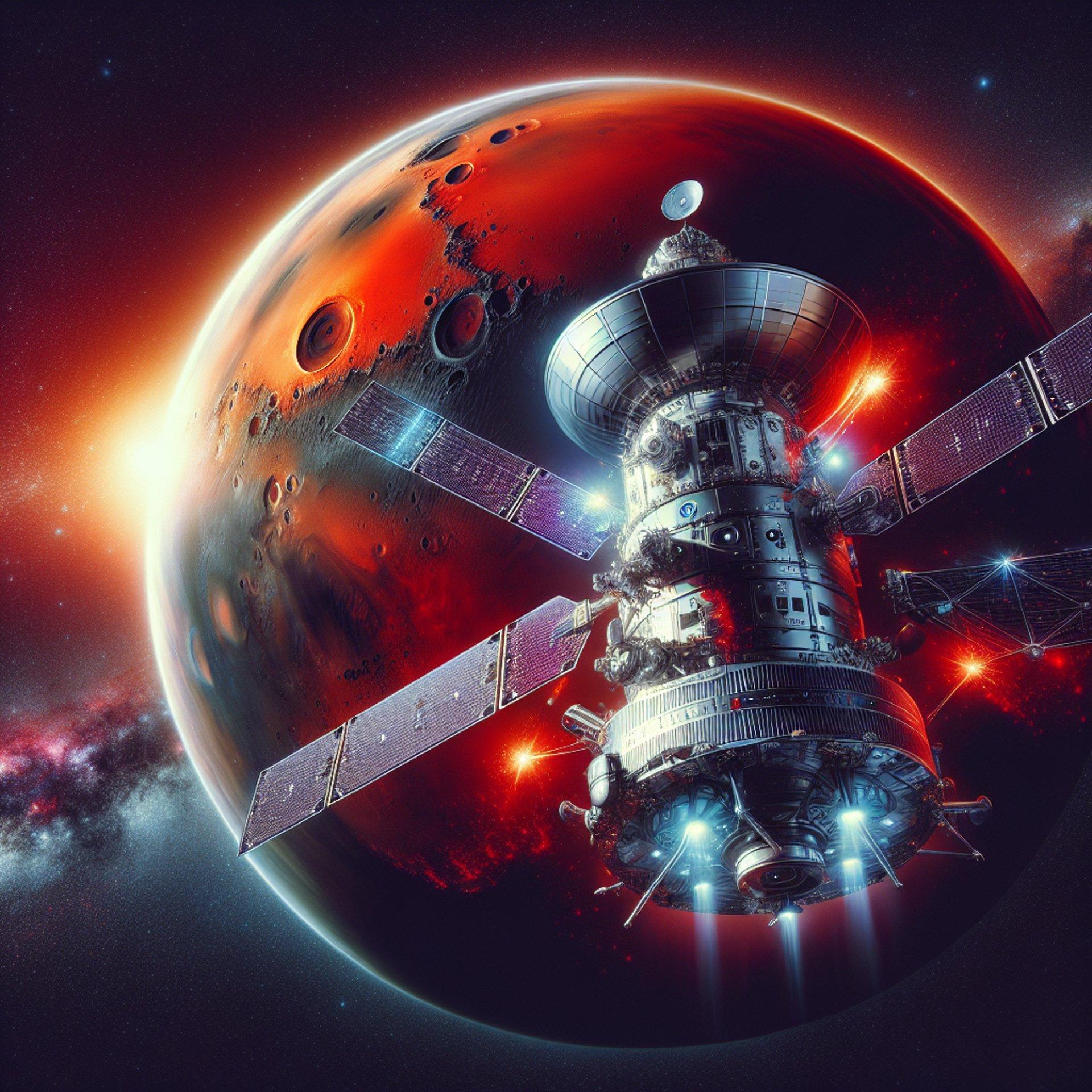 Banner for NASA's Europa Clipper Snaps Infrared Glory of Mars