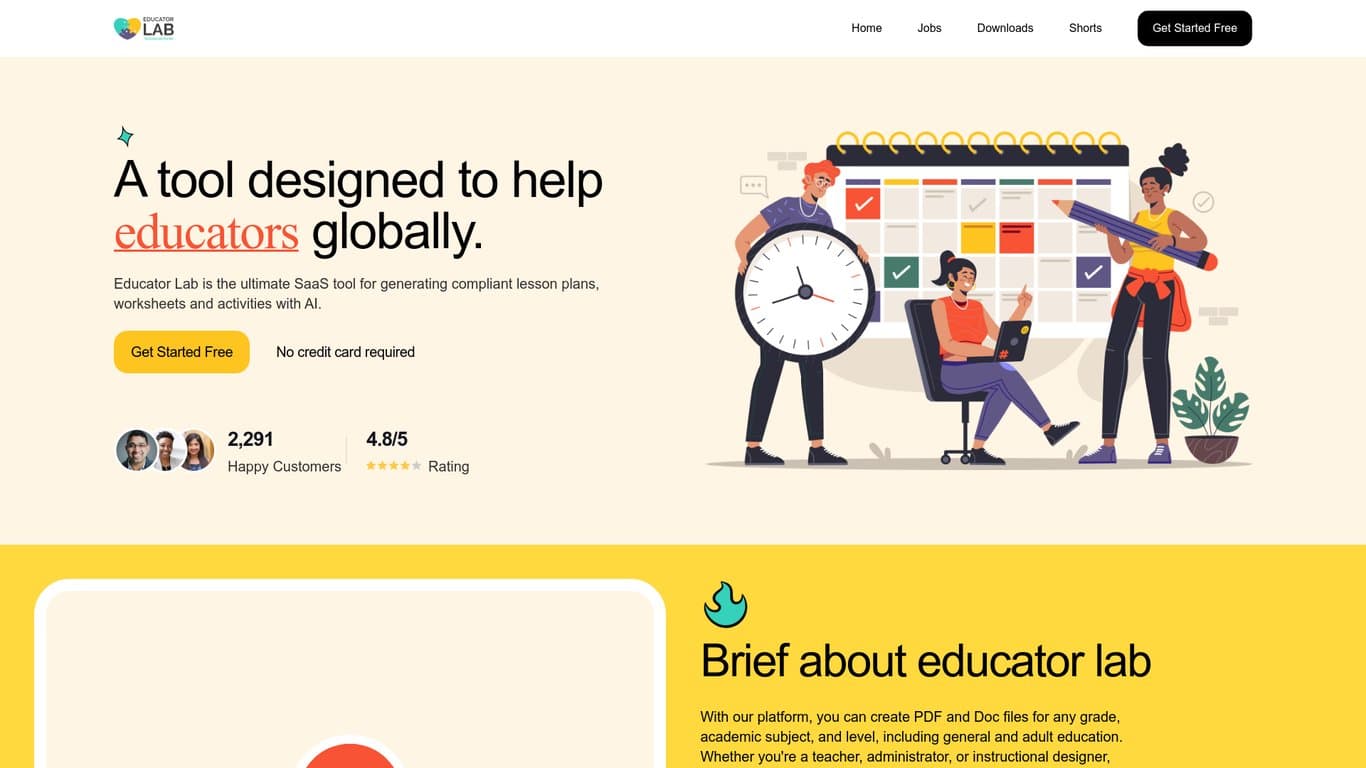 Educator Lab screenshot