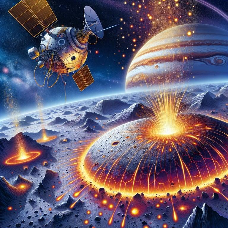Banner for NASA's Juno Shatters Io's Fiery Secrets: No Global Magma Ocean!
