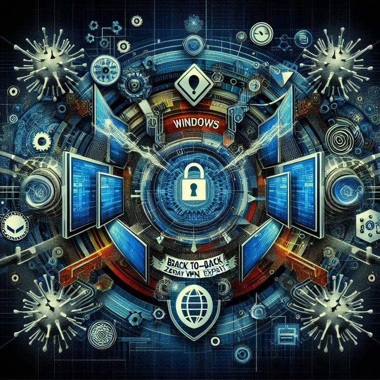 Banner for Cybersecurity Chaos: Windows Back-to-Back Zero-Day VPN Exploits!