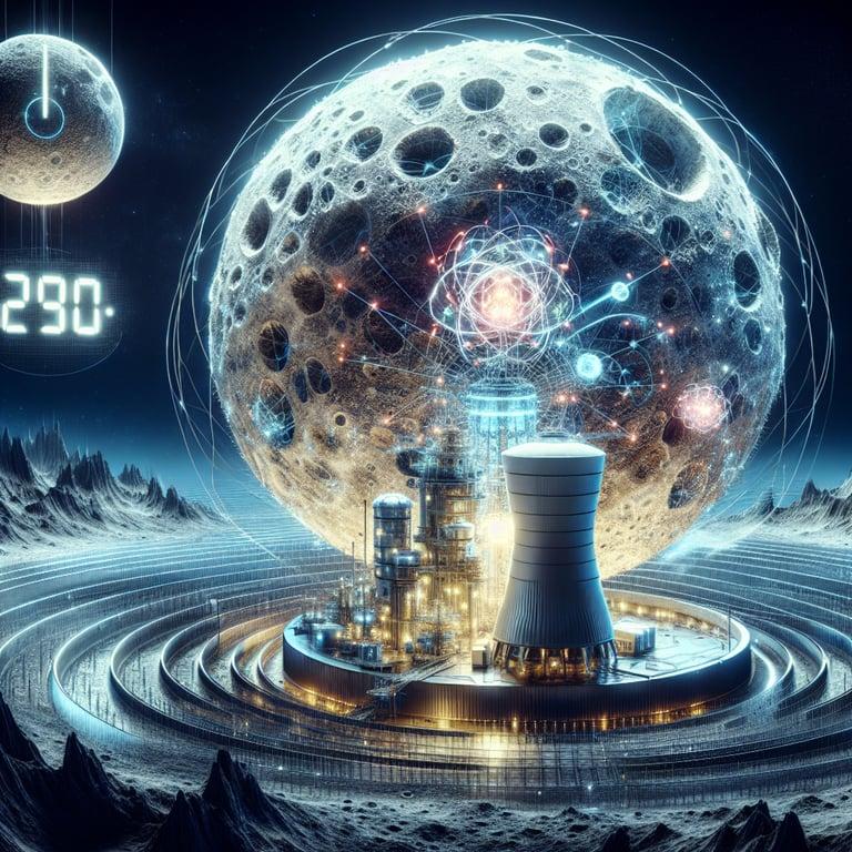 Banner for NASA Aims to Outpace Global Rivals with a Lunar Nuclear Powerhouse by 2030!
