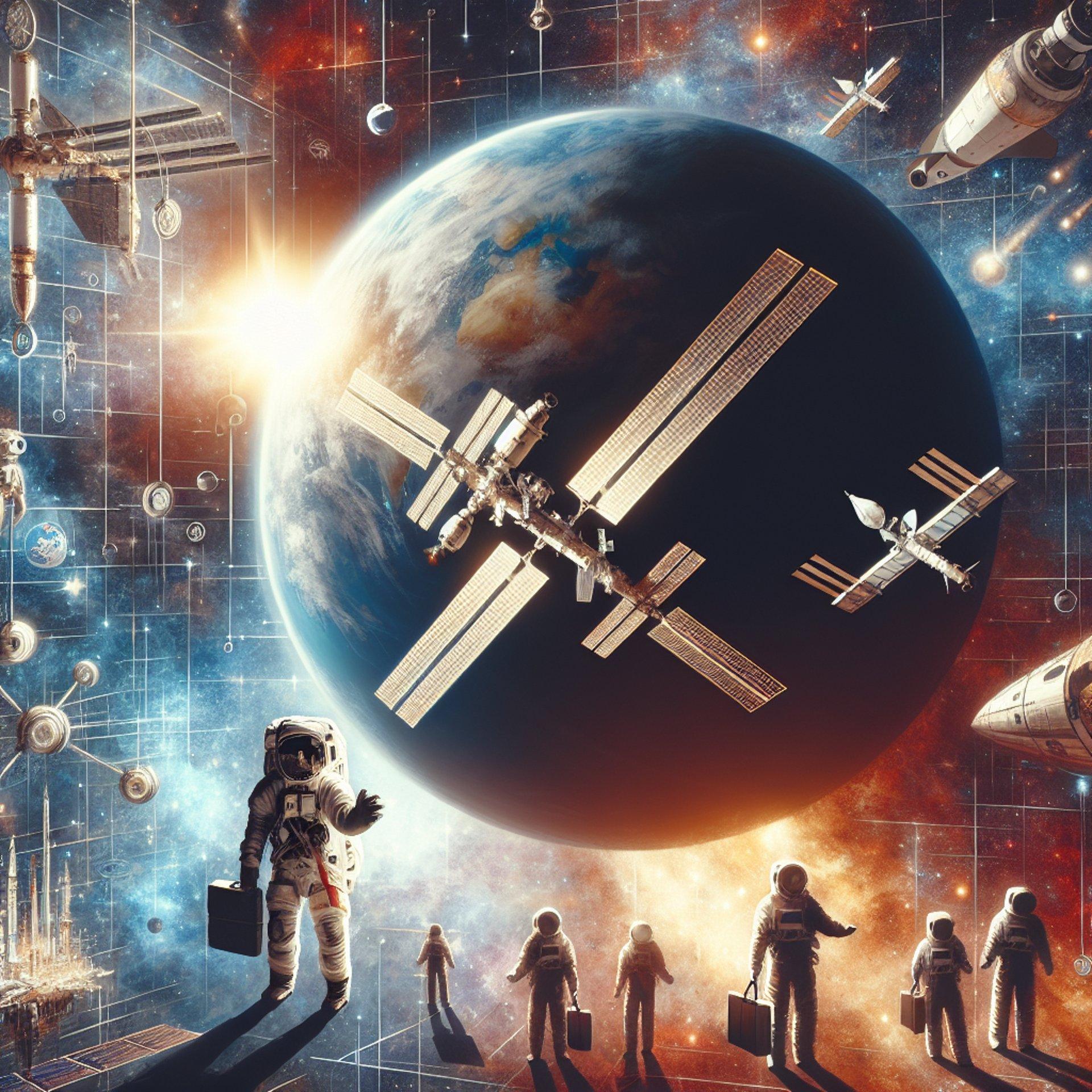 Banner for NASA's Expansion in Space: Private Astronaut Missions to ISS on the Horizon