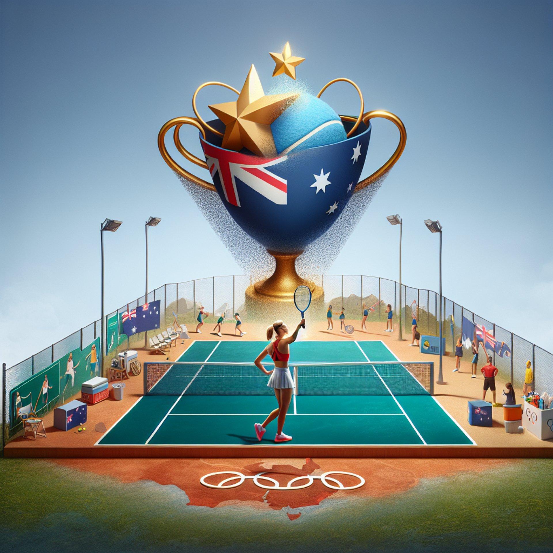 Banner for Olympic Star Zheng Qinwen Bows Out of United Cup to Ace the Australian Open